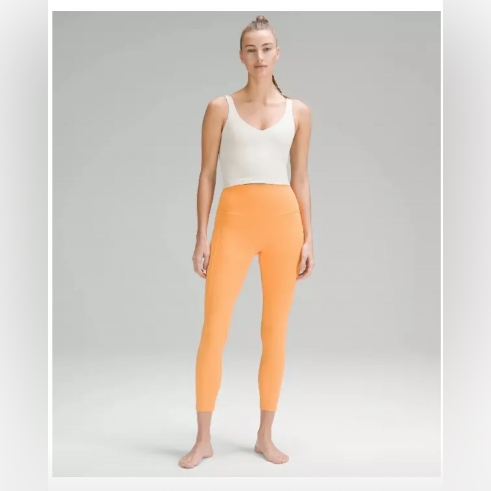 lululemon athletica Orange Leggings for Active Comfort